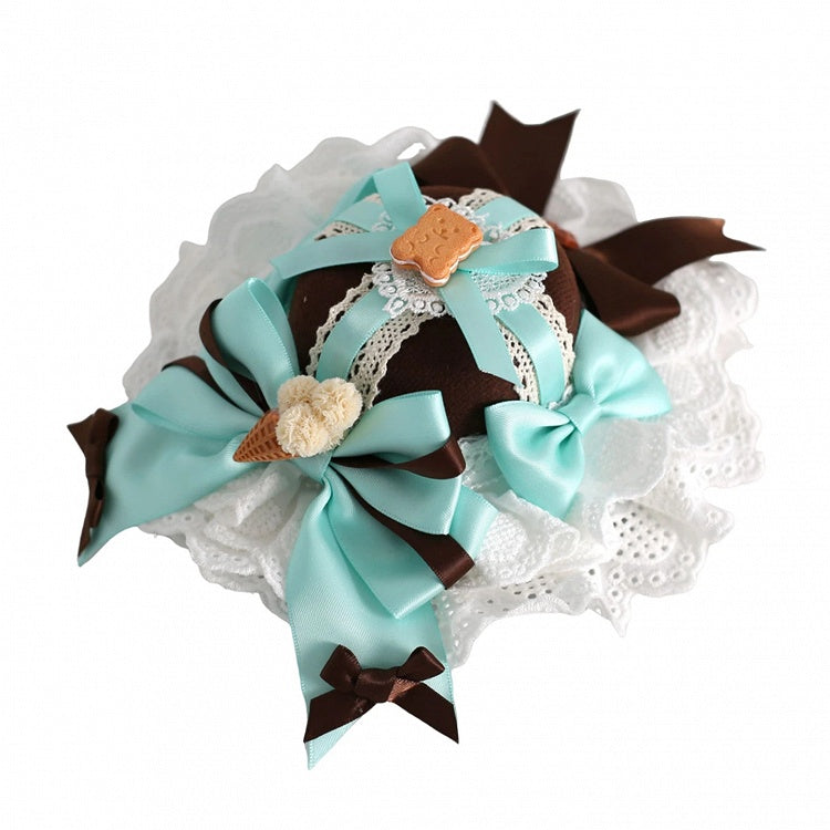 Cream Accents) Hat Chocolate Lolita (Cookie Mint Mini Ice