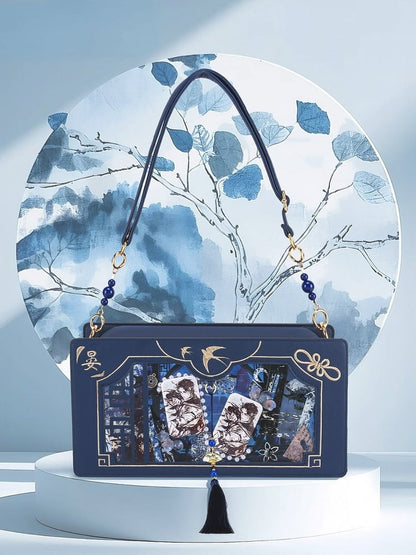 3 Colors Game-inspired Ita Bag with Classic Design Tassel Charm - thejunco