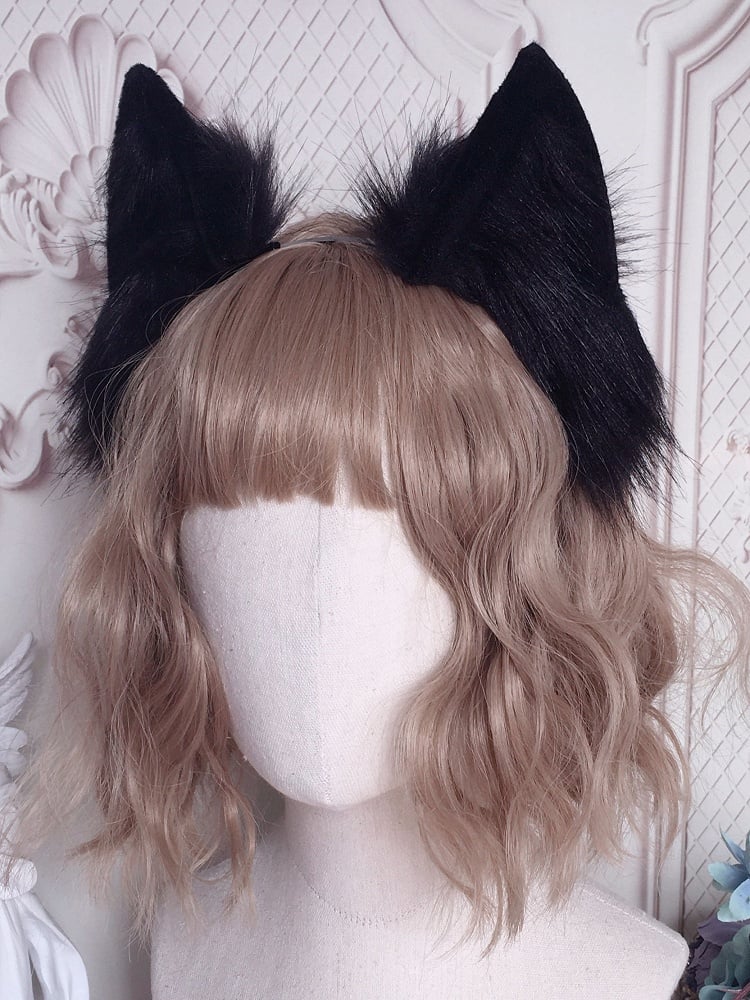 3 KC Color Fox Options Fur Ears Faux