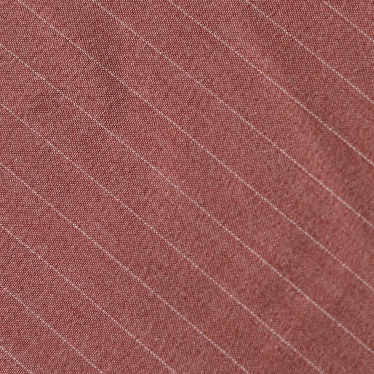 Vintage High-Waisted Striped Skirt in Pink