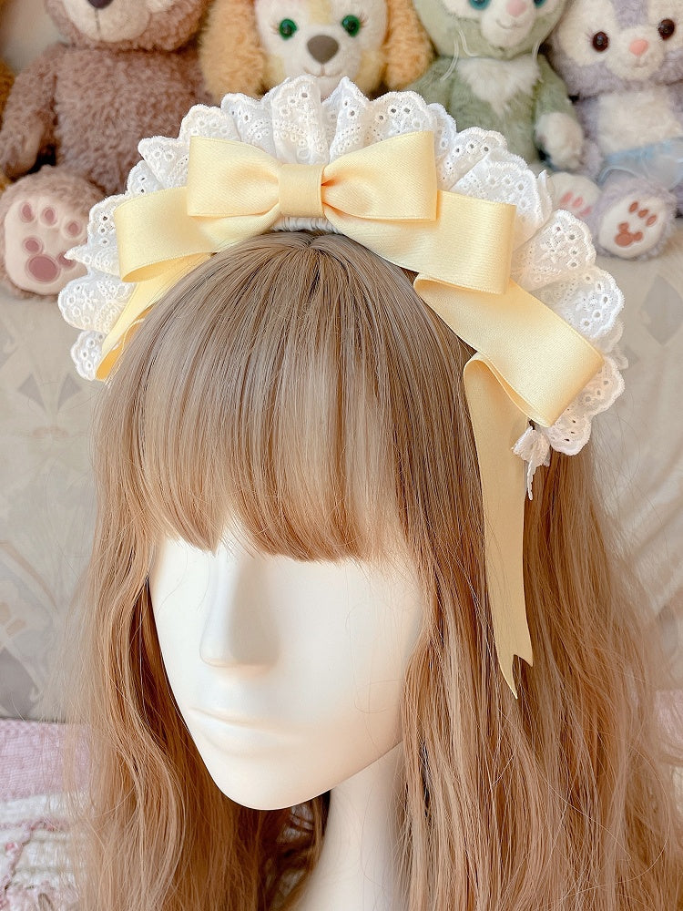 Lace Options and KC – White 9 Trim Color Bowknot