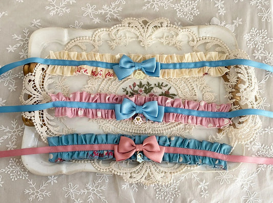 / ピンクブルーイエローチョーカー