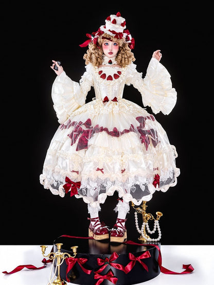 Strawberry Cream Cake Mini Hat - Human Form Letter