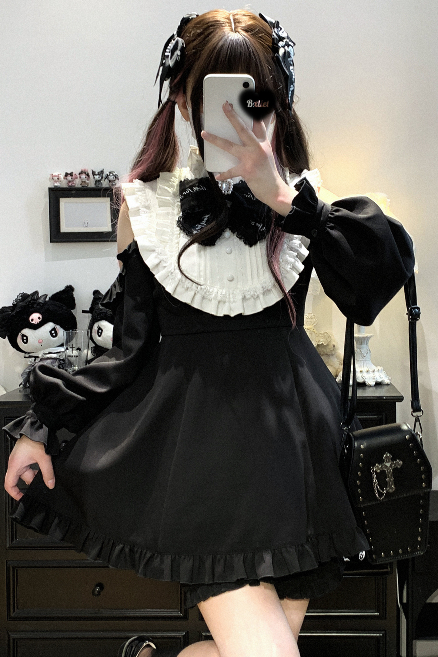 ラッフルプリンセス + オフショルダートップリボンショーツ