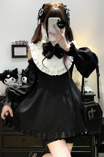 ラッフルプリンセス + オフショルダートップリボンショーツ