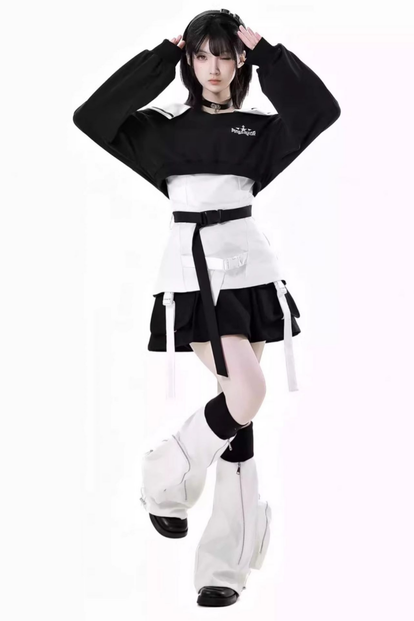 + キャミソール レッグスカート モードウォーマー サイバートップ