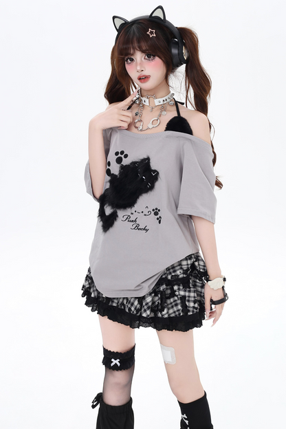 コール コージー Tシャツ キャット カジュアル