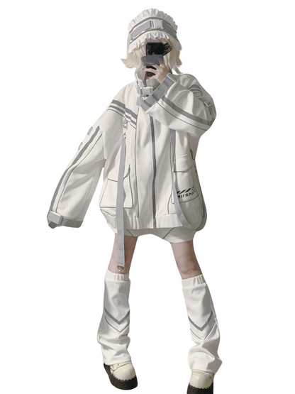 Cyberpunk Elektronik Jacke Angel Original Charge Sportswear Neighborhood
