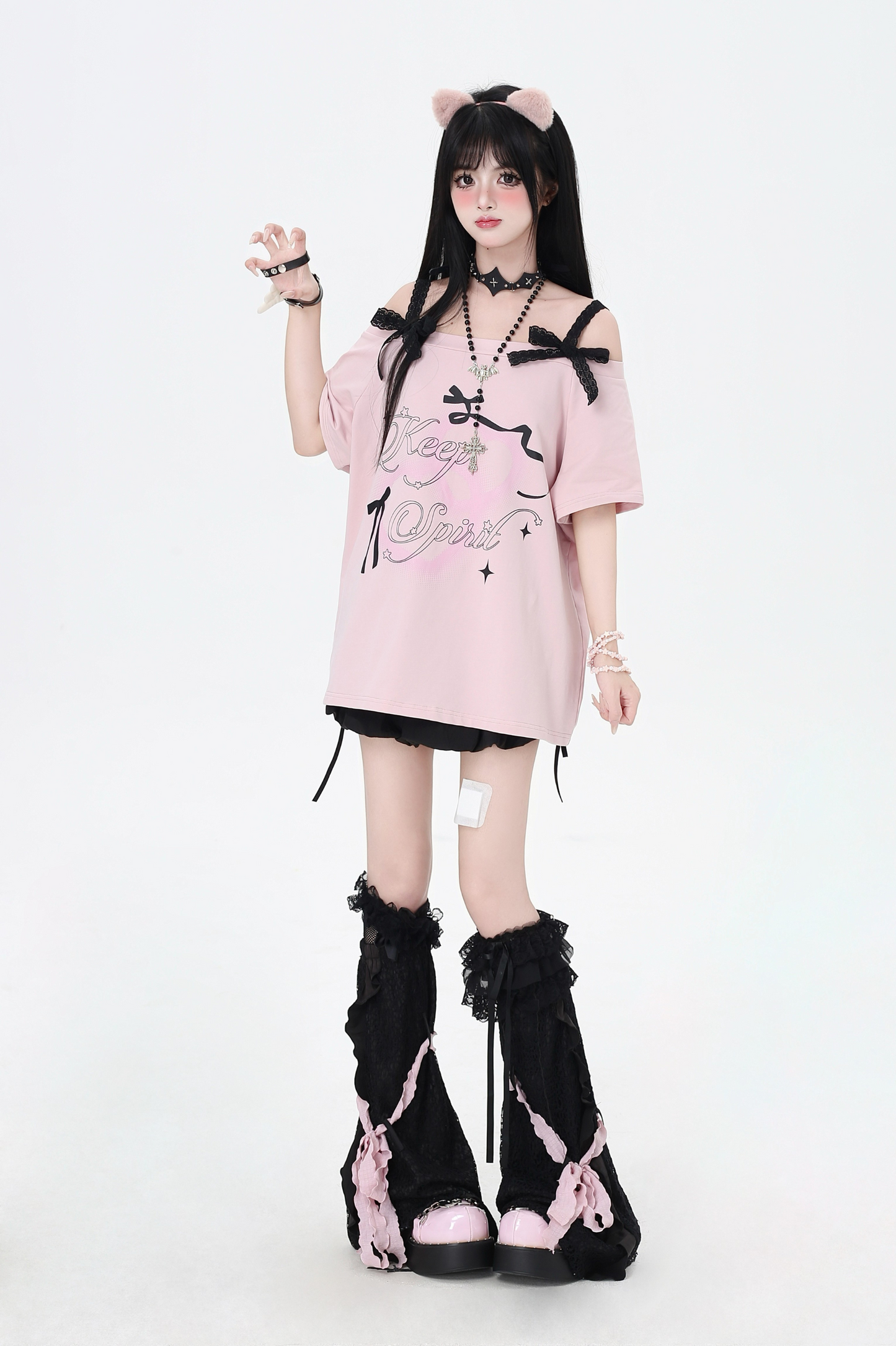 Sweet Top One Bow Shoulder