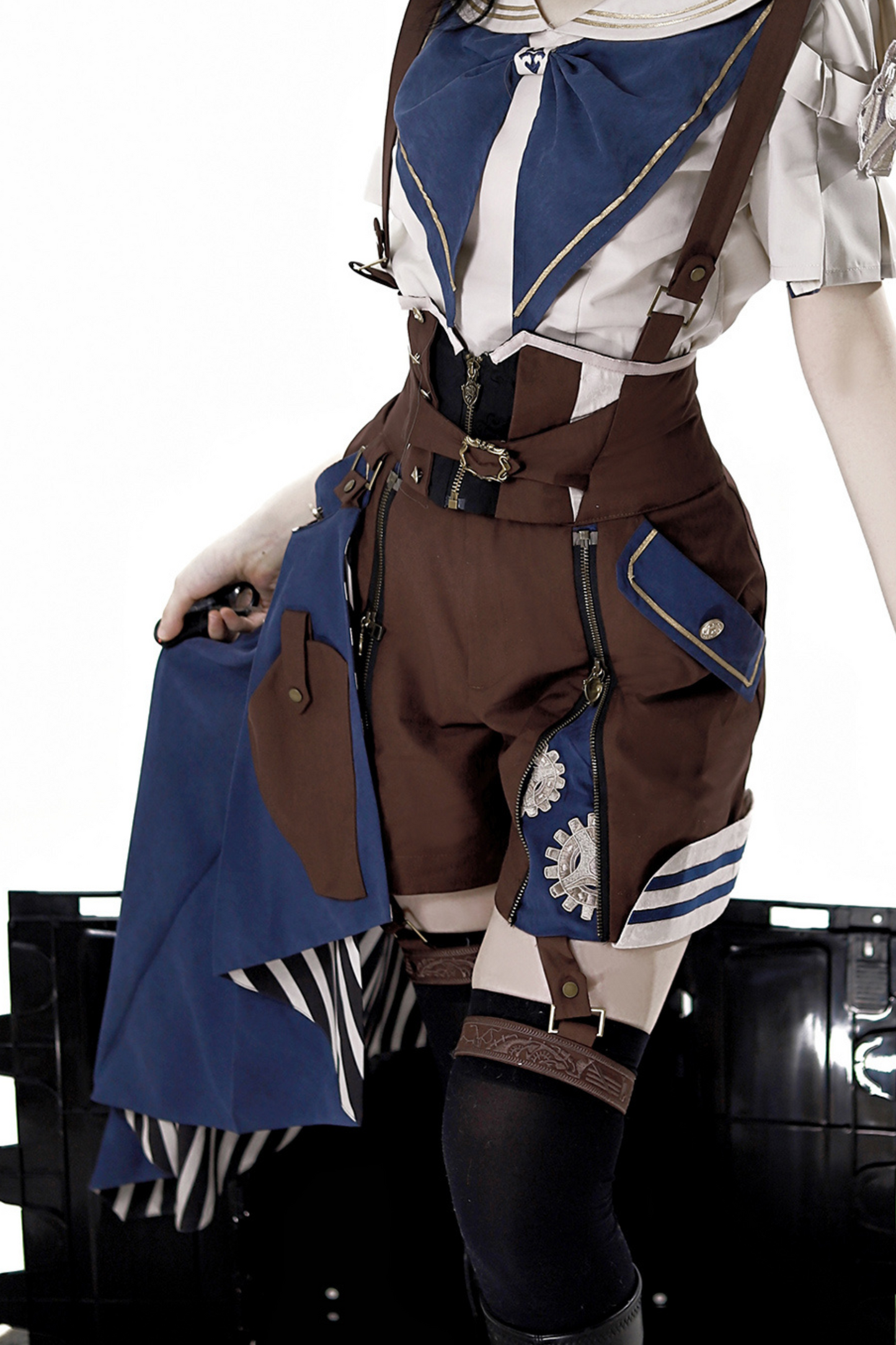 ボーイッシュセットアップスチームパンクプリンス