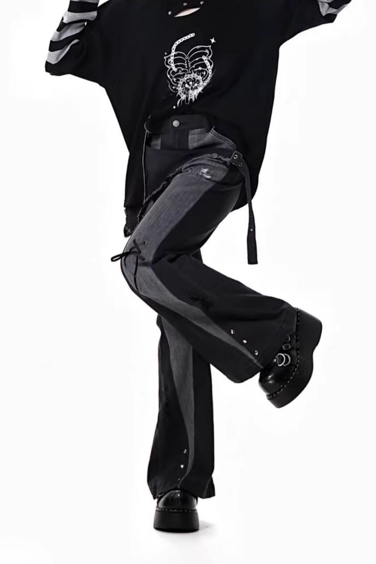 デザインパンツ デニムモード