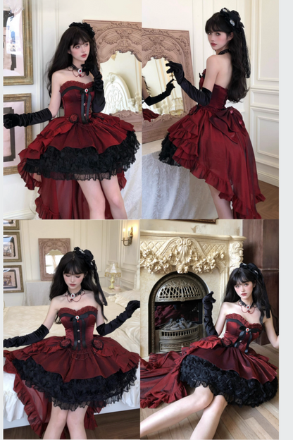 Set reservations: Trailing Gothic for Elegant Gorgeous Deadline 28th Rose April + Version Dress