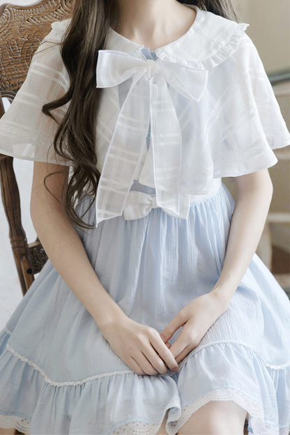 Zwei Vintage Klares Süßes Stück Kleid