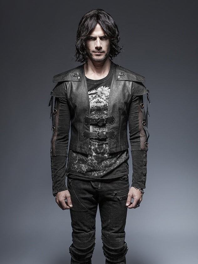 Warrior Short Jacket Black Armor