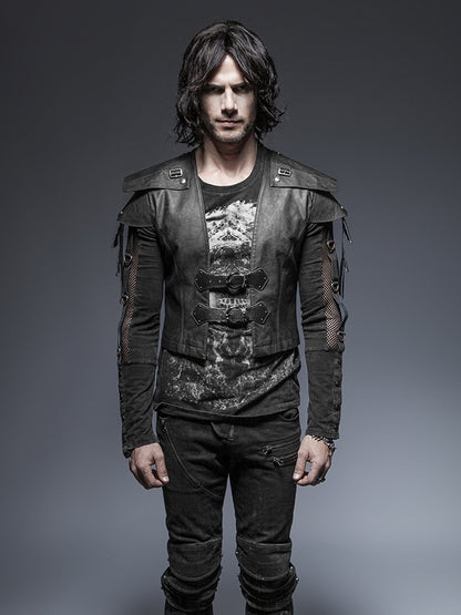 Warrior Short Jacket Black Armor