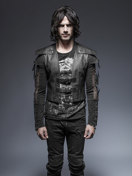 Warrior Short Jacket Black Armor