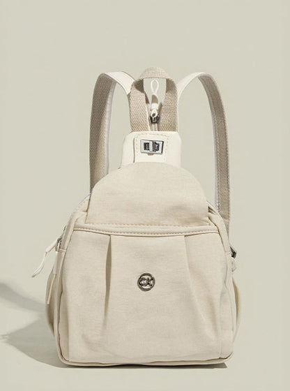 Backpack Bag Canvas Shoulder Casual Colors Travel 5