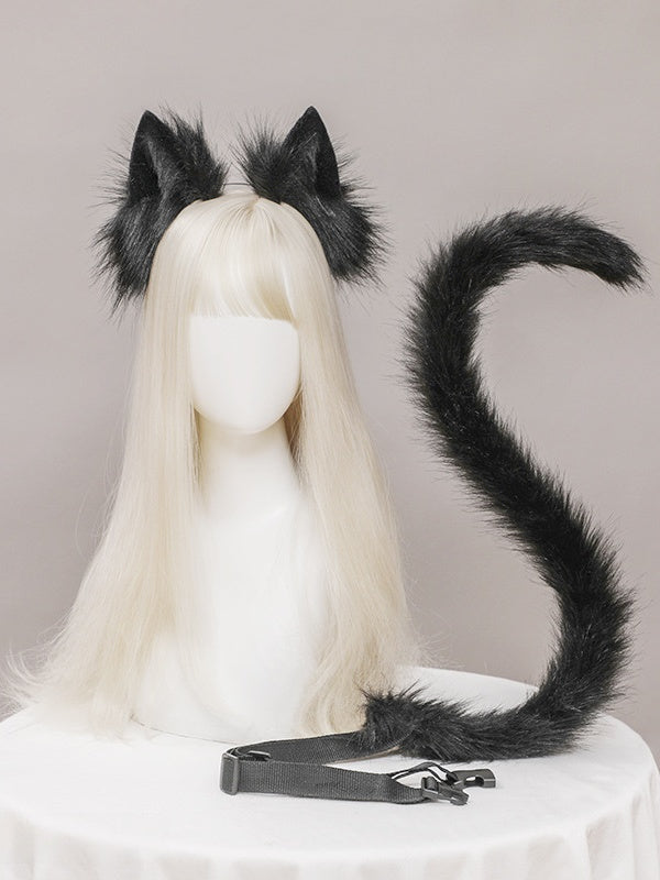 Cute Plush - Kitty + Tail KC Lolita 8 Set Colors