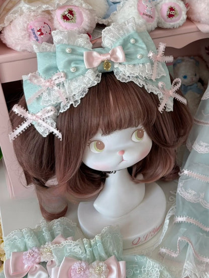 Decorated Color KC Beaded Lace Trim Options 3 Bowknot