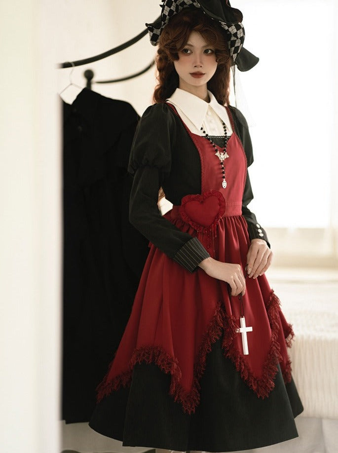 Apron Suspenderskirt Gothic Brooch Lolita Brooch
