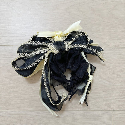 KC Blue Bowknot Black / Red Pink