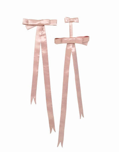 Pink Detachable Bows Accessory