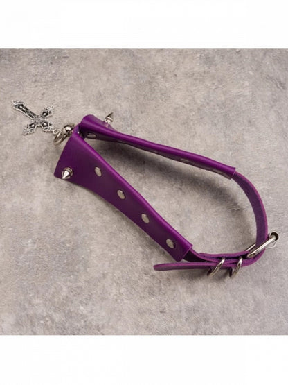 5-Color Cross Pendant Choker - Strange Sugar