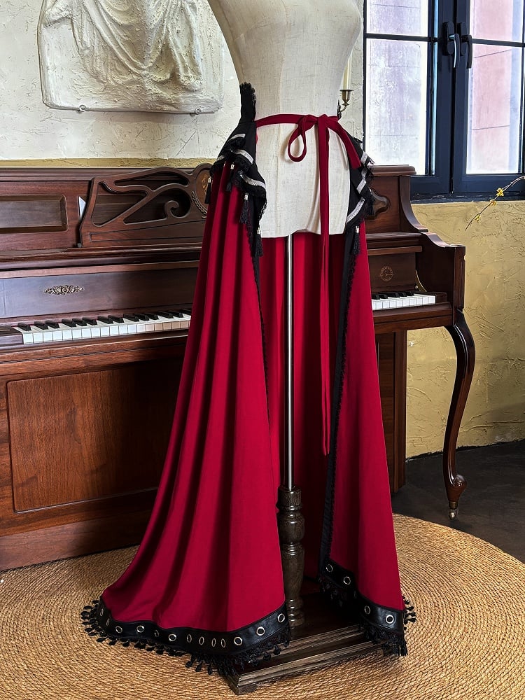 Aristocrat Ouji Ensemble Complet Chemise Gilet Pantalon Cape - Rose Couronne