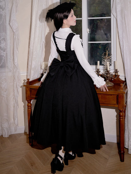 Black Big Bow Dress Accessory