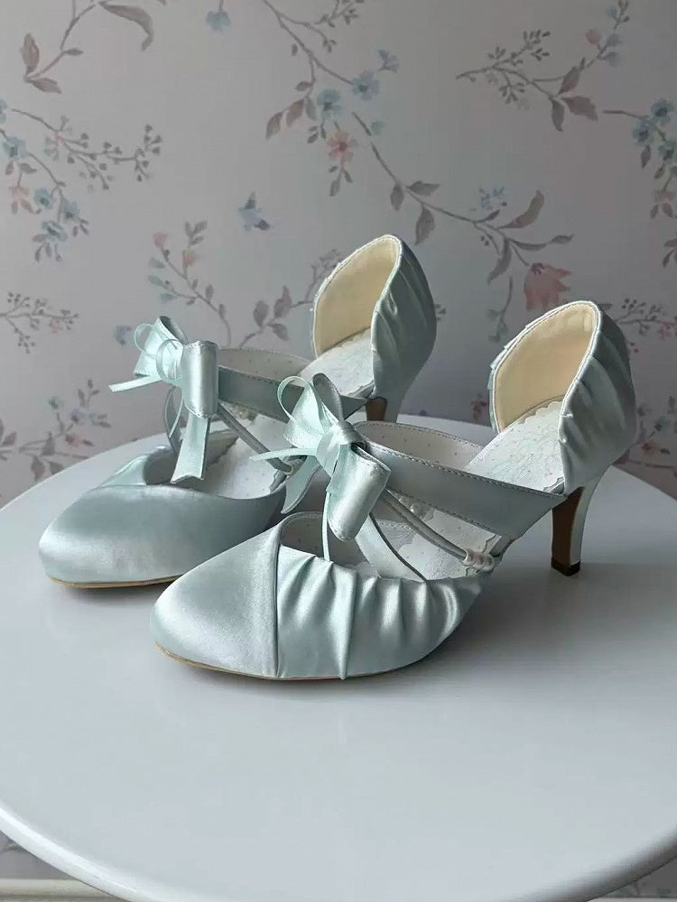 Toe Pointed Elegant Turquoise - Lolita Janes Mary