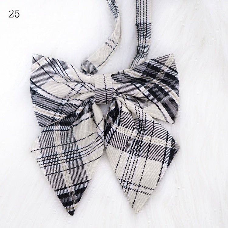 JK Bow Tie Plaid 30 Uniform Options Pattern