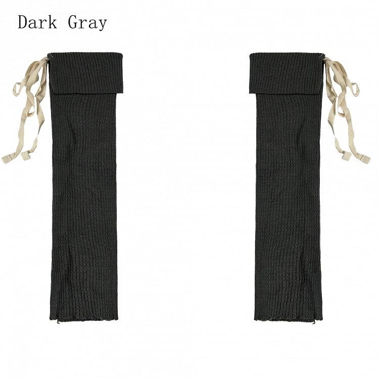 脚の色 5つのオプション ウォーマー ニット