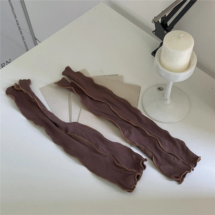 Toe-Separated Socks Pattern Stripe Colors Vertical Calf 7