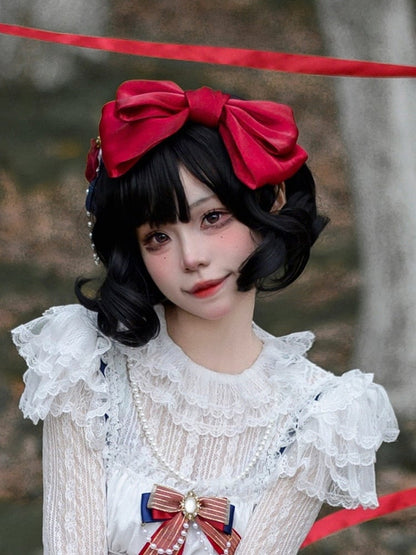 Lolita Red KC Bow