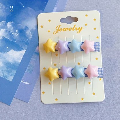 Star Options Design 6 Hairclips