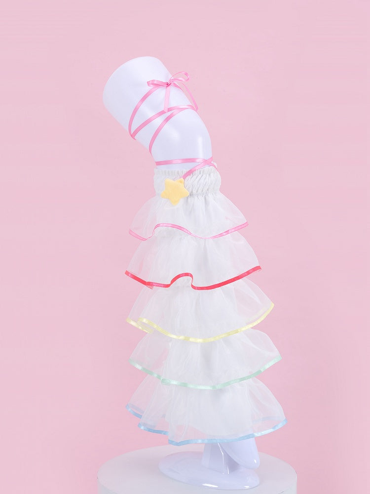 Sweet Layered Rainbow Leg Sleeves - DevilInspired Exclusive Collection