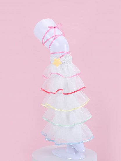 Sweet Layered Rainbow Leg Sleeves - DevilInspired Exclusive Collection