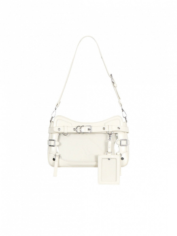 6 Colors Transparent Crossbody Ita Shoulder Bag with Cat Theme - Wudong Shop