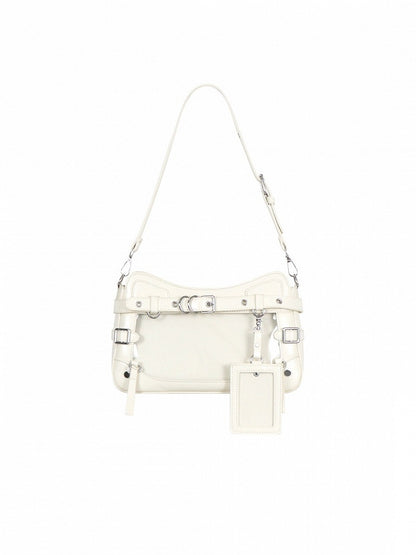6 Colors Transparent Crossbody Ita Shoulder Bag with Cat Theme - Wudong Shop