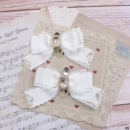 Shoe in Kei Bowknot Options Jirai Size Clips Color Large 9