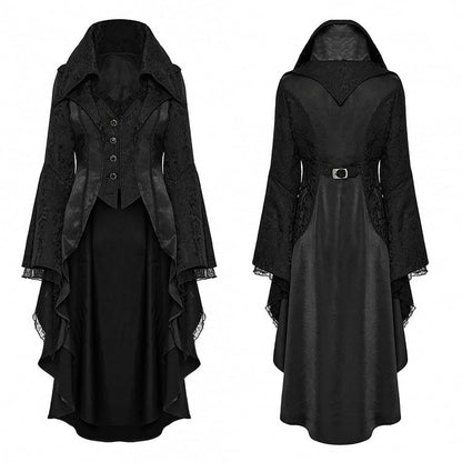 Black Jacket High-low Palace Goth Gorgeous