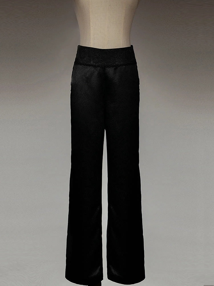 Schwarze Lolita-Hose von Ouji Fashion