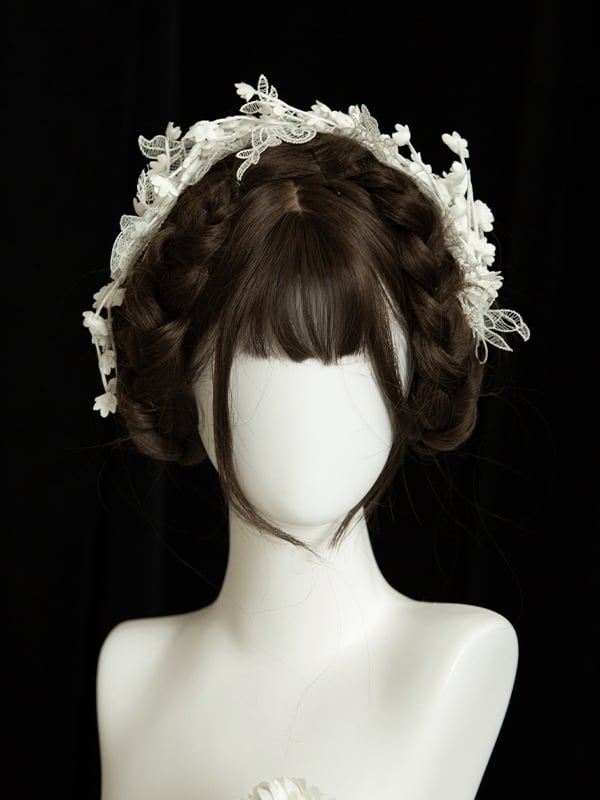 Lily White the of Decorated Valley Headpiece