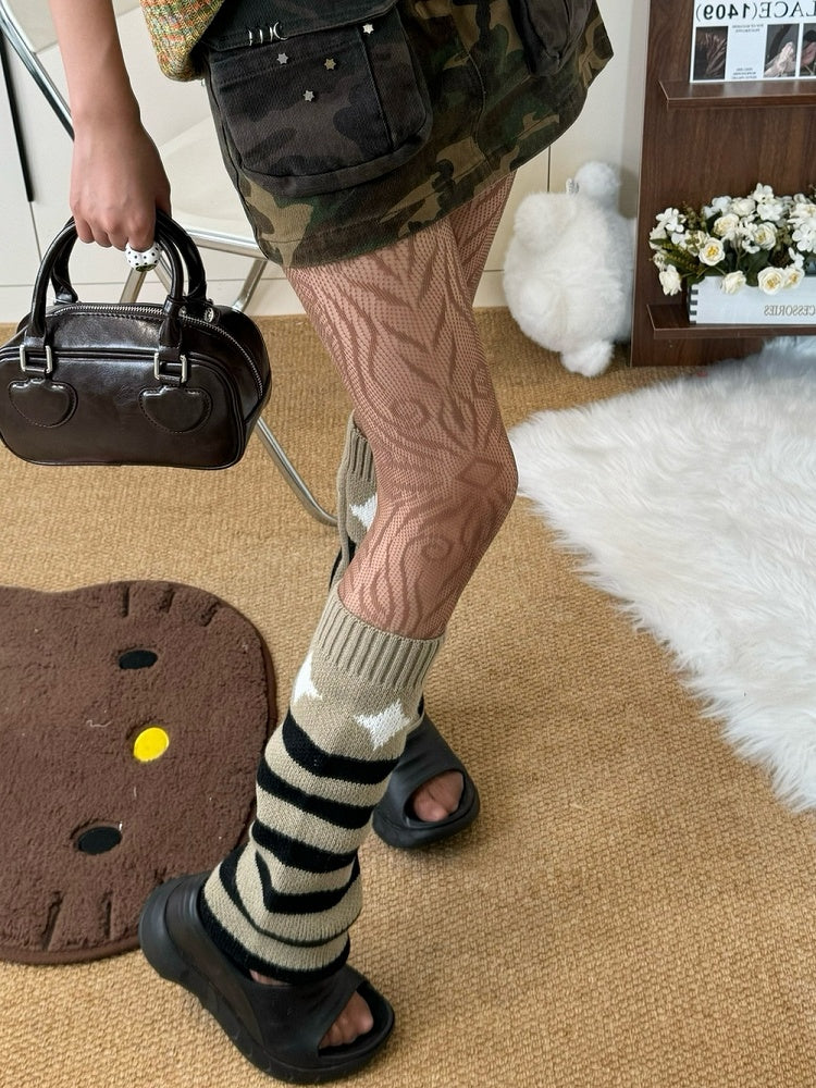 Options Y2K Tights Color Hollow-out 5