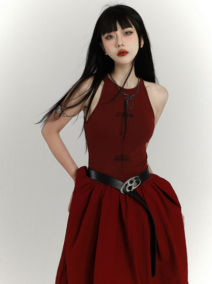 Schwarzer 105CM Taillengürtel