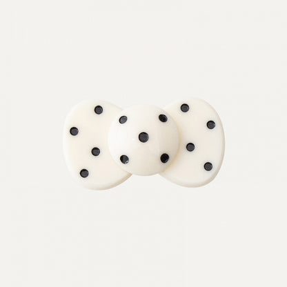 3 Hair Dot Colors Bowknot Clip