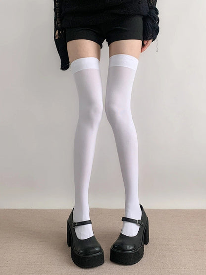 Stockings Thigh-High Extended Cat Length Anti-Slip Paw 180cm