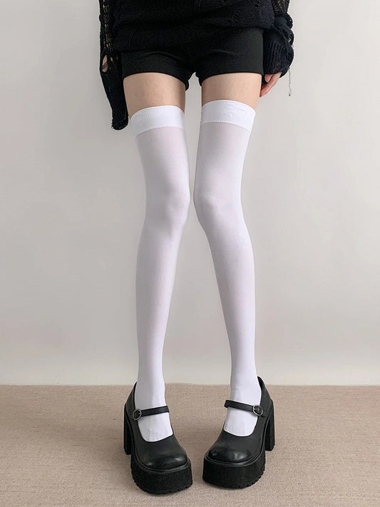 Stockings Thigh-High Extended Cat Length Anti-Slip Paw 180cm