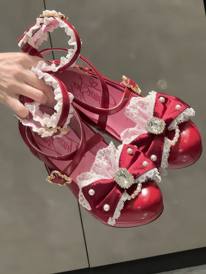 Bow Beads Embellished with