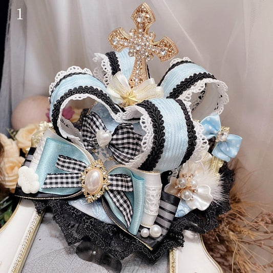 Alice in Wonderland Hat 6 Vibes Poker Options Crown Mini Decorated